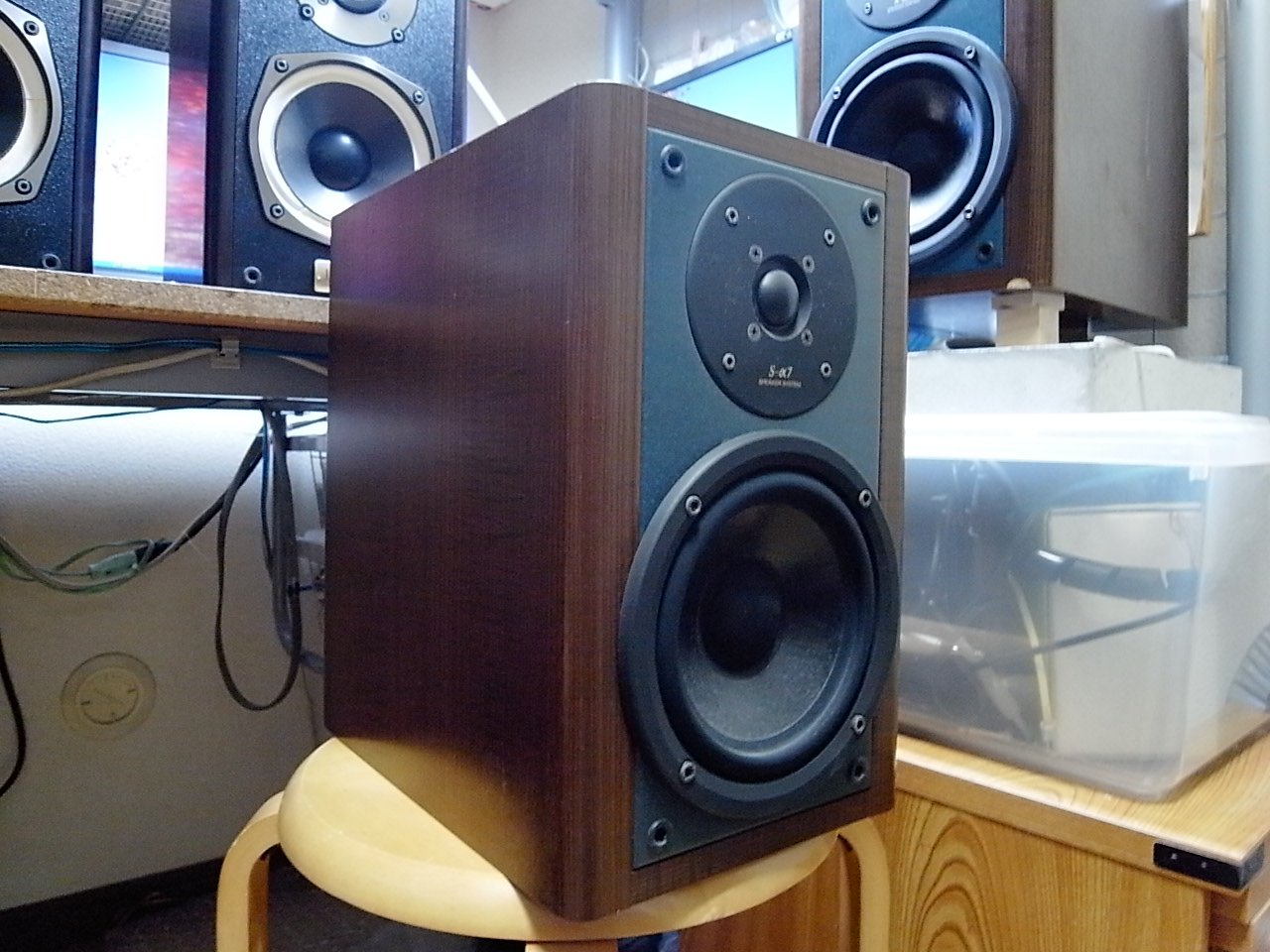 SANSUI サンスイ S-α7 美品 △SANSUI スピーカーペア S-X77 サンスイ