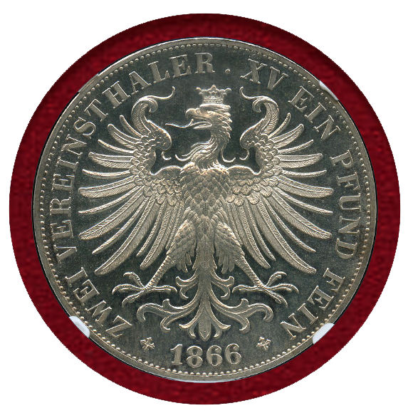 1861年ドイツ プロイセン王国 1ターラー銀貨 ヴィルヘルム1世