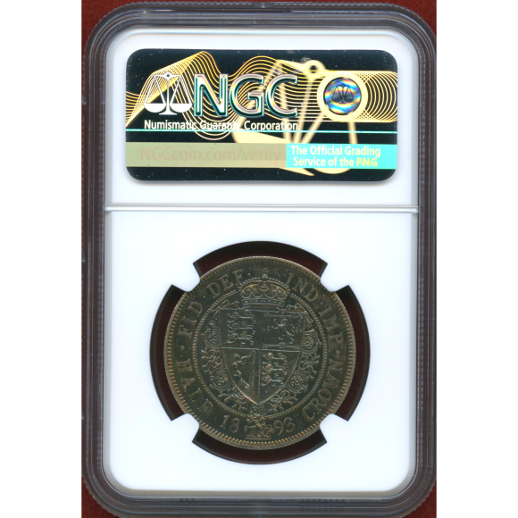 JCC | ジャパンコインキャビネット / イギリス 1893年 1/2クラウン