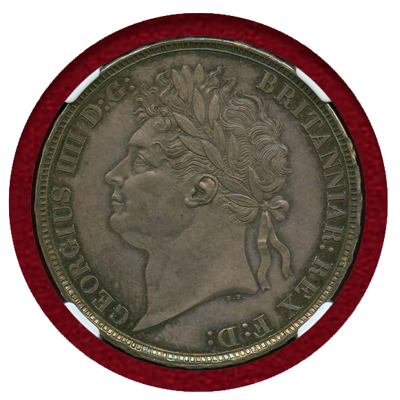 JCC | ジャパンコインキャビネット / イギリス 1822年 クラウン 銀貨