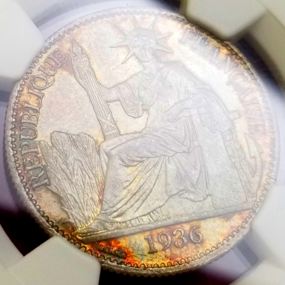 JCC | ジャパンコインキャビネット / 仏領インドシナ 1936年 50セント