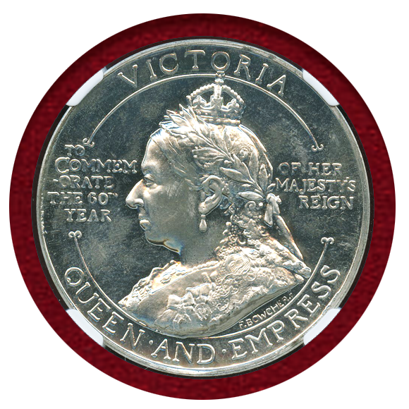 イギリス 1897 WMメダル 即位60年 王位継承 ヴィクトリア