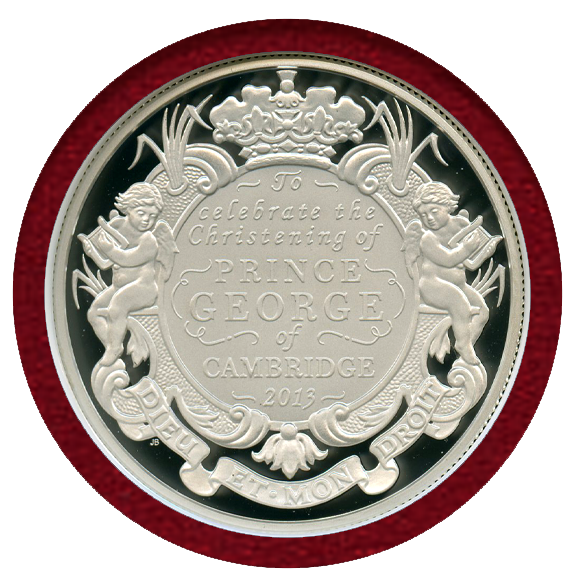 2013年 プリンスジョージ 洗礼記念 5ポンド 2013年 プリンスジョージ