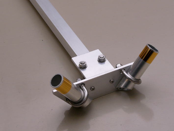 デルタループアンテナ 50MHz JA1CP作 移動用 50MHz 3エレ デルタループ