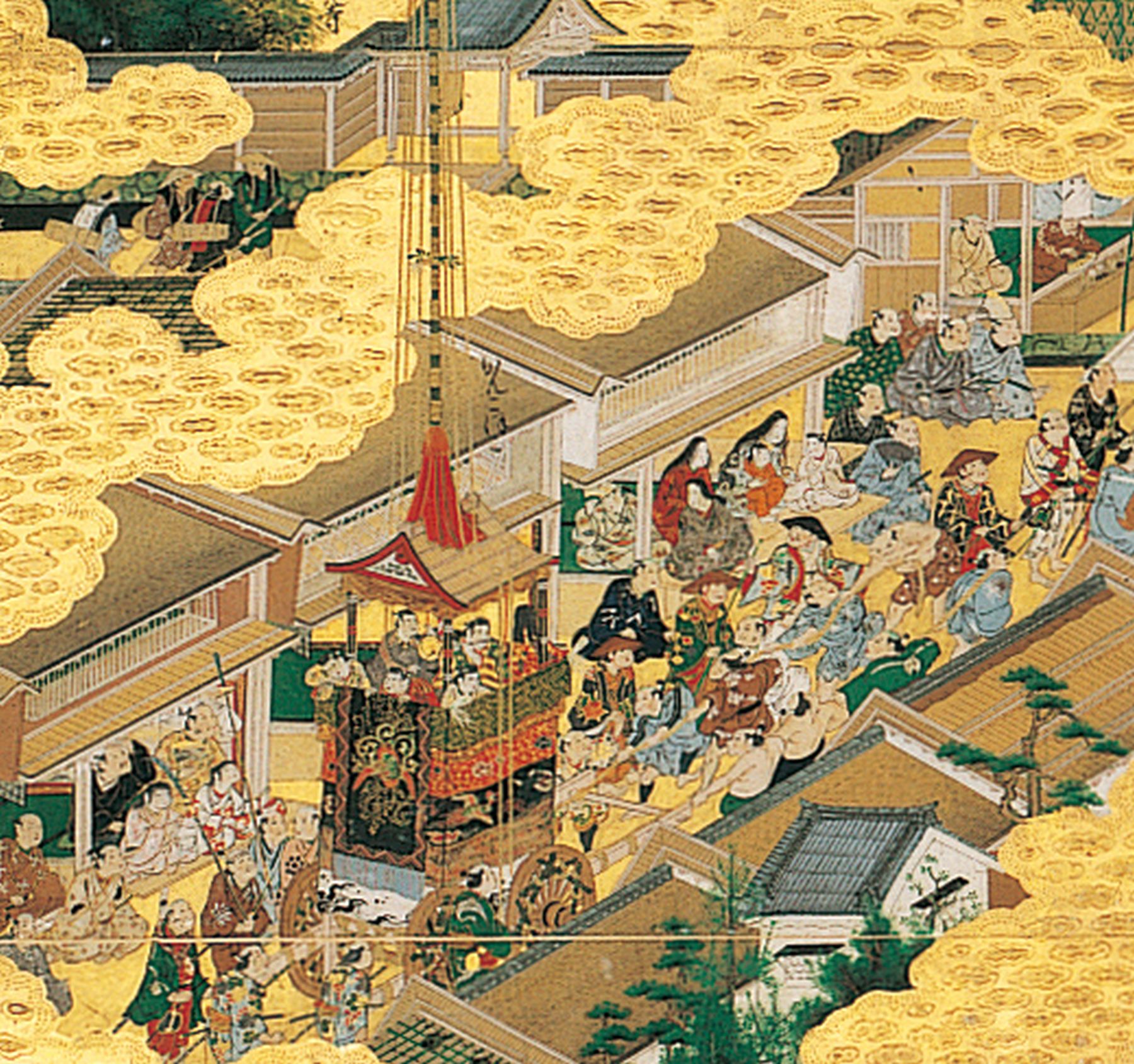 TI】中国骨董貴重品！ 美しい鶴と花の屏風 四つ折り I-607 四つ折りの