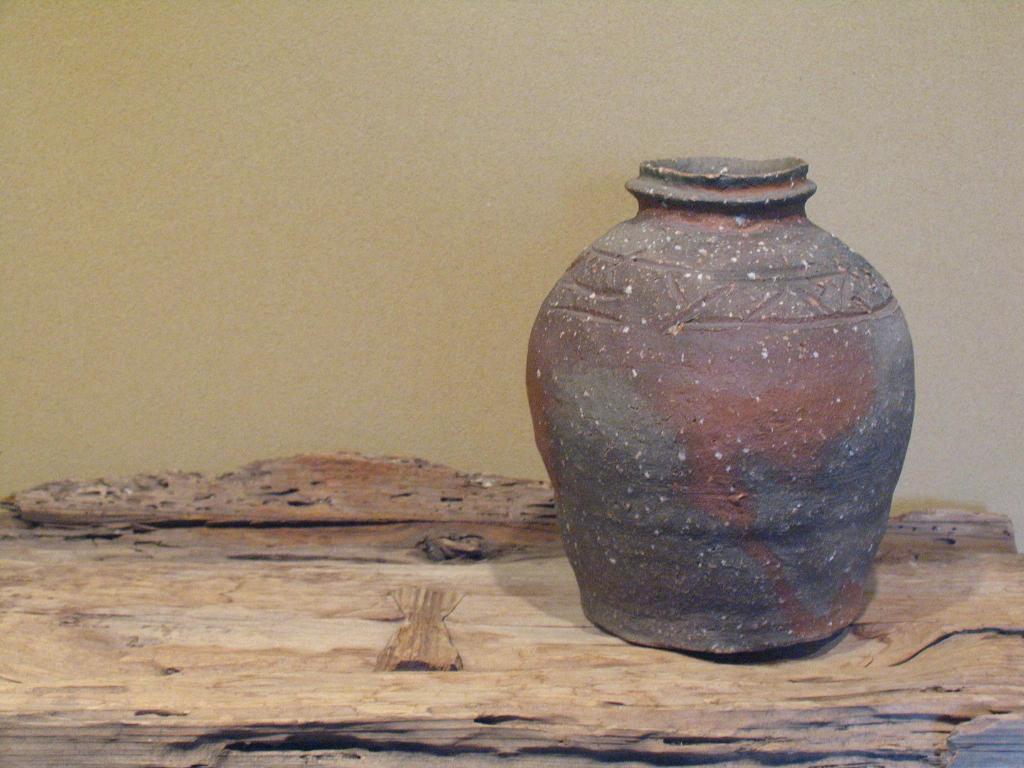 杉本貞光 信楽蹲る