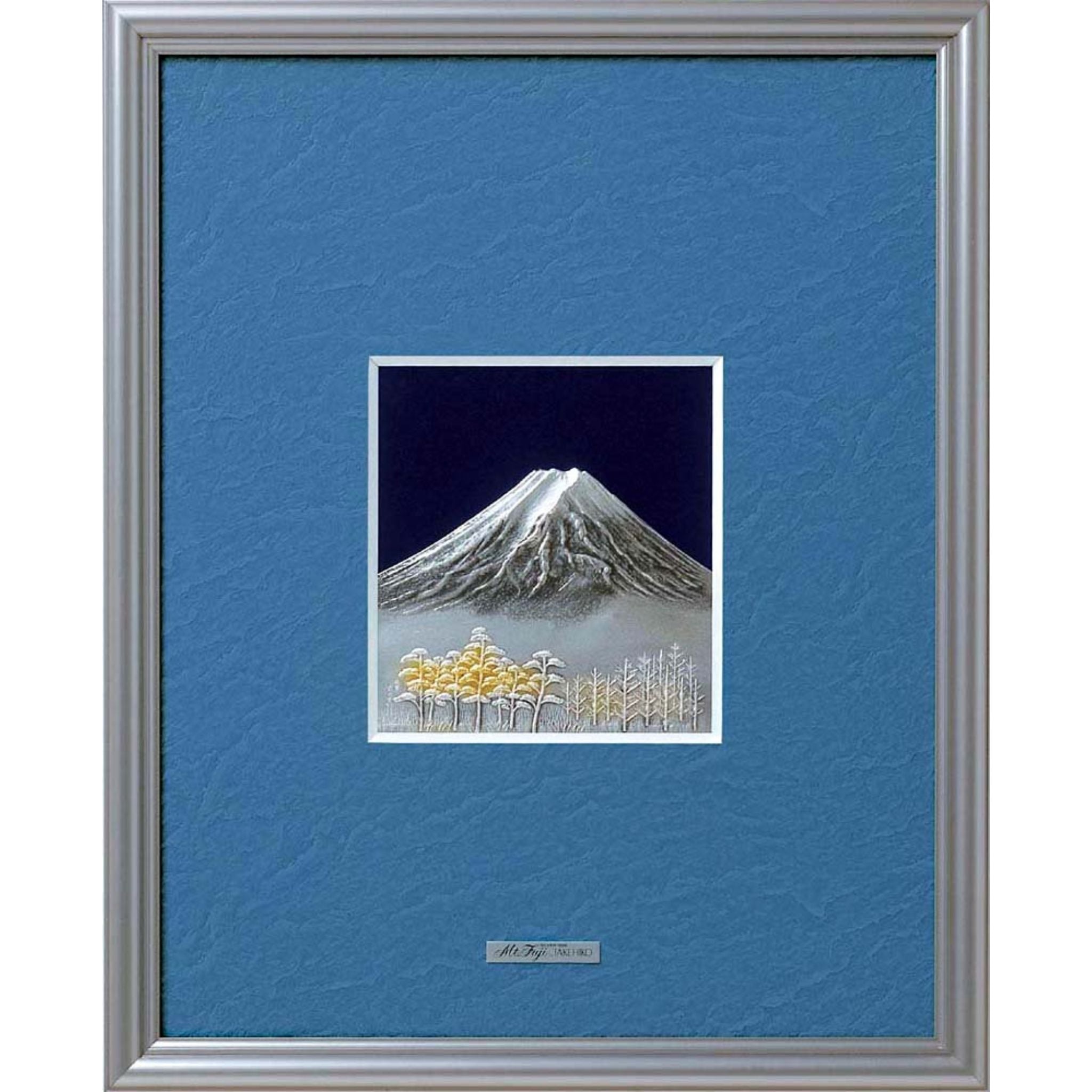 富士山 金属彫刻 Mt.Fuji 富士山 金属彫刻 Mt.Fuji