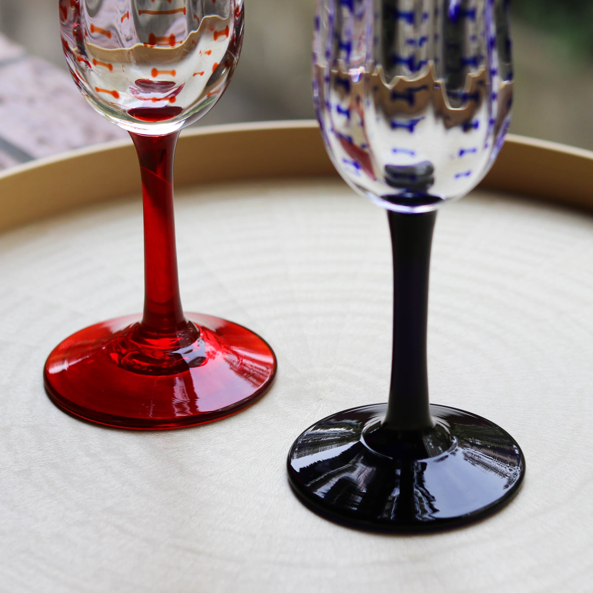 肥前びーどろ ワイングラス | 縄文ワイン | 赤 | 副島硝子