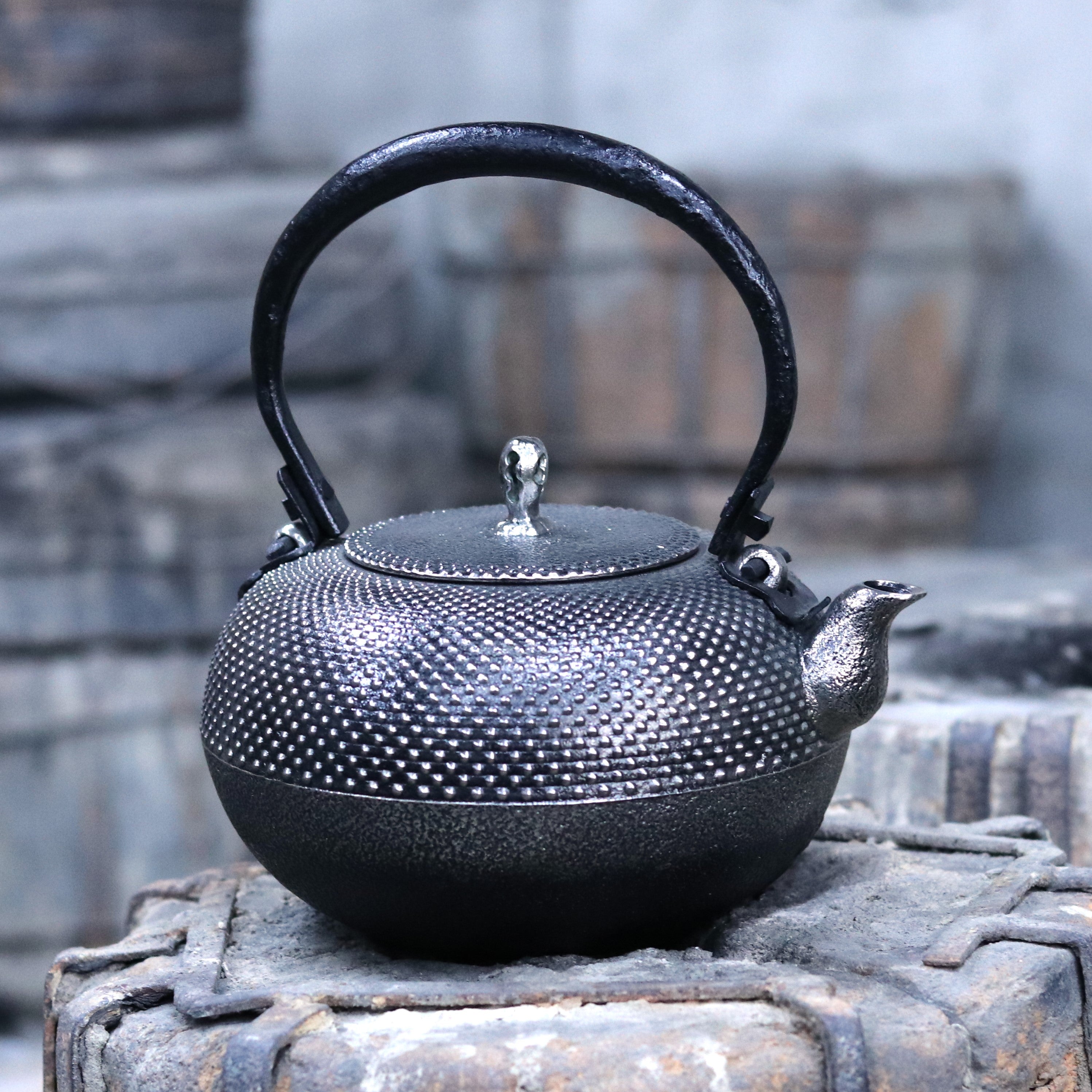 鉄瓶 龍文堂造 古道具 古民具 時代 レトロ 骨董 アンティーク 急須