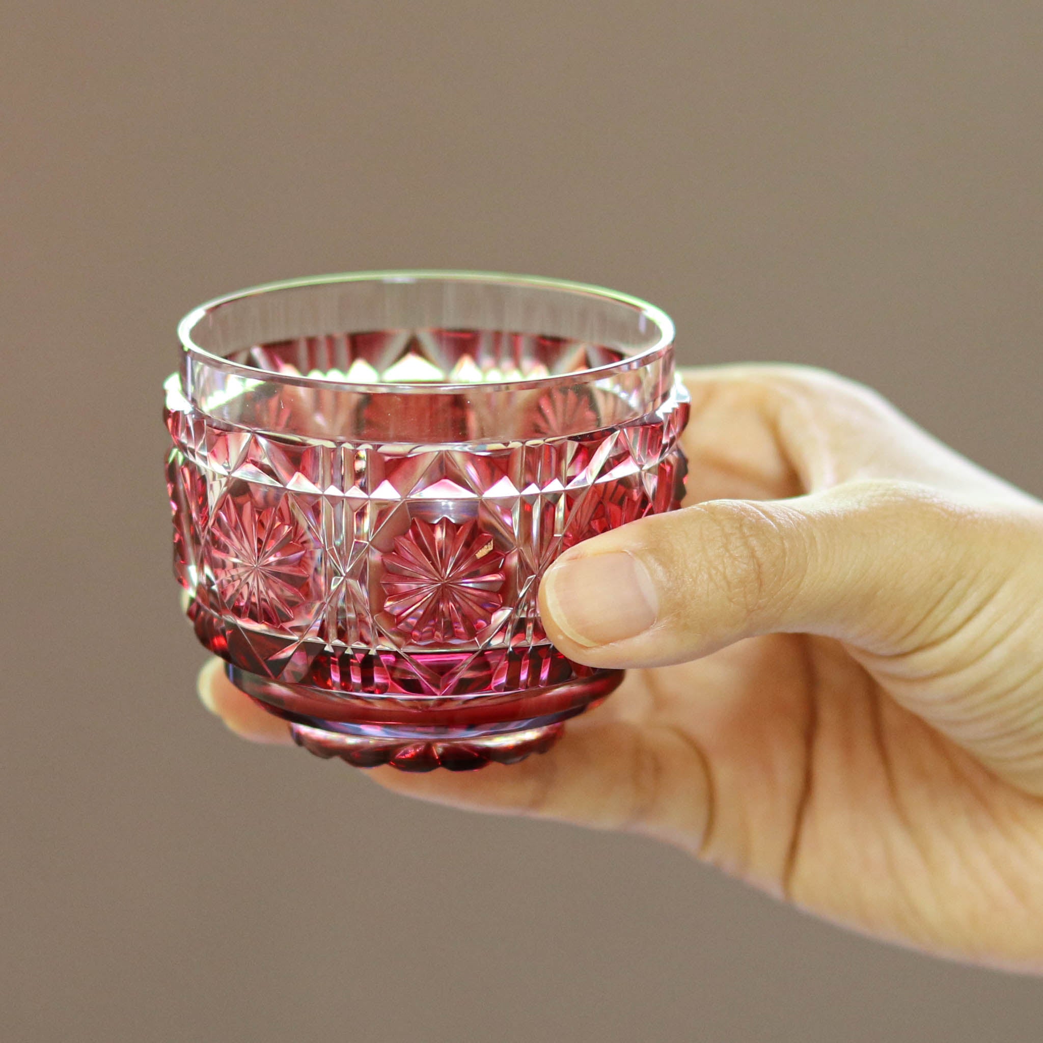 ☆希少品☆最高級カット HOYA タンブラーグラス（切子、江戸切子、薩摩