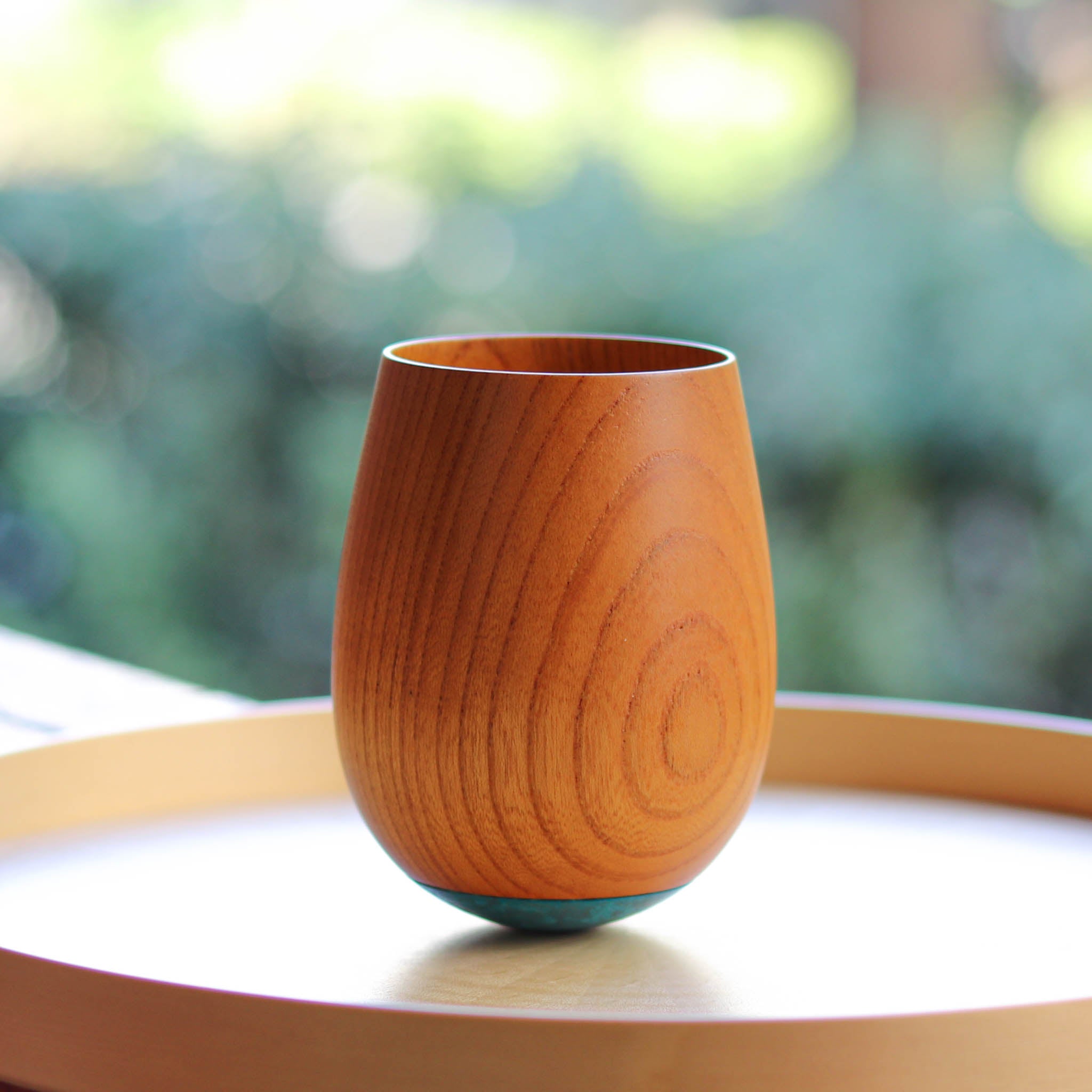 高岡銅器 カップ | SHIRO SWING | TURQUOISE BLUE | 喜泉