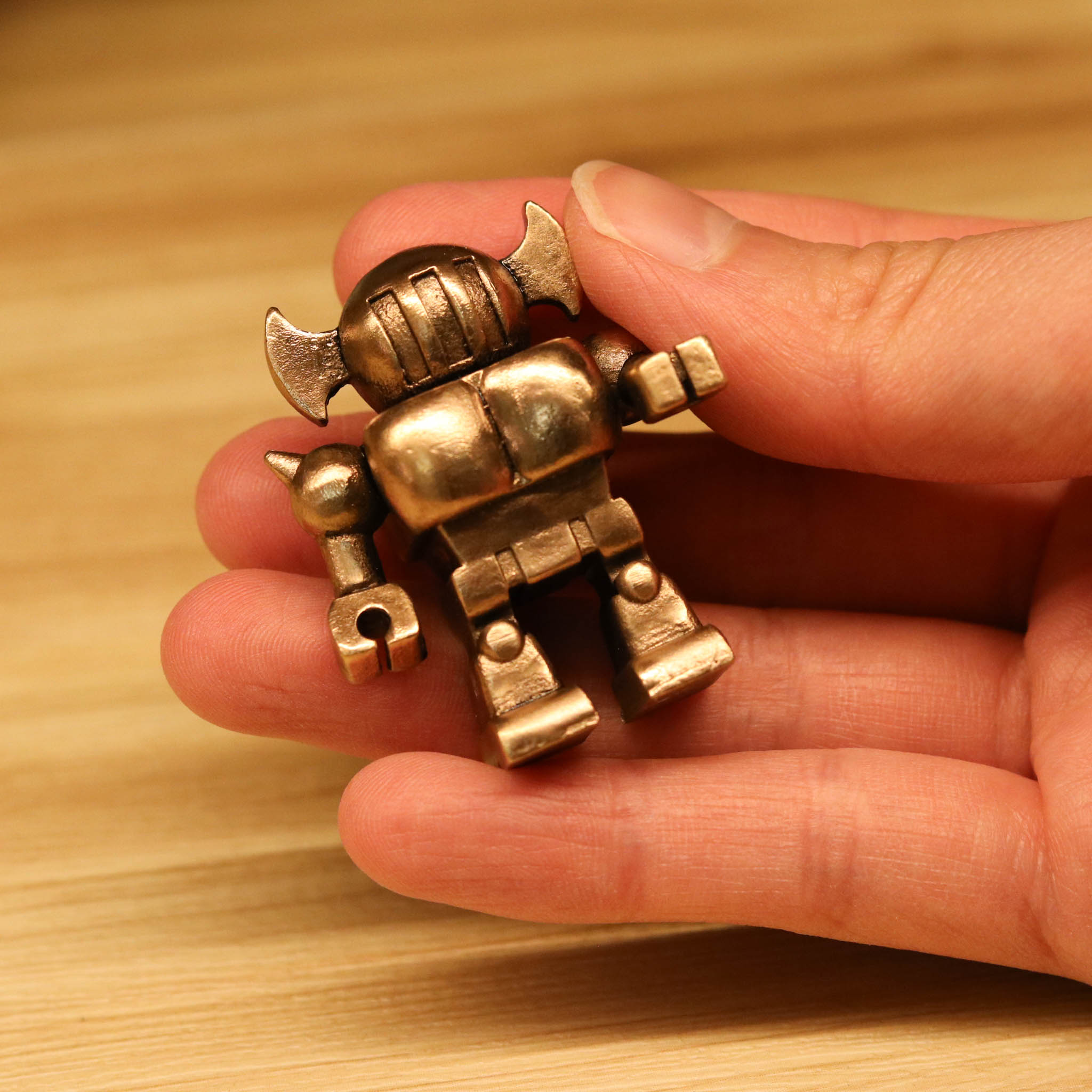 高岡銅器 香立 | 福香 ロボット 2号 | ブロンズ | 中村製作所