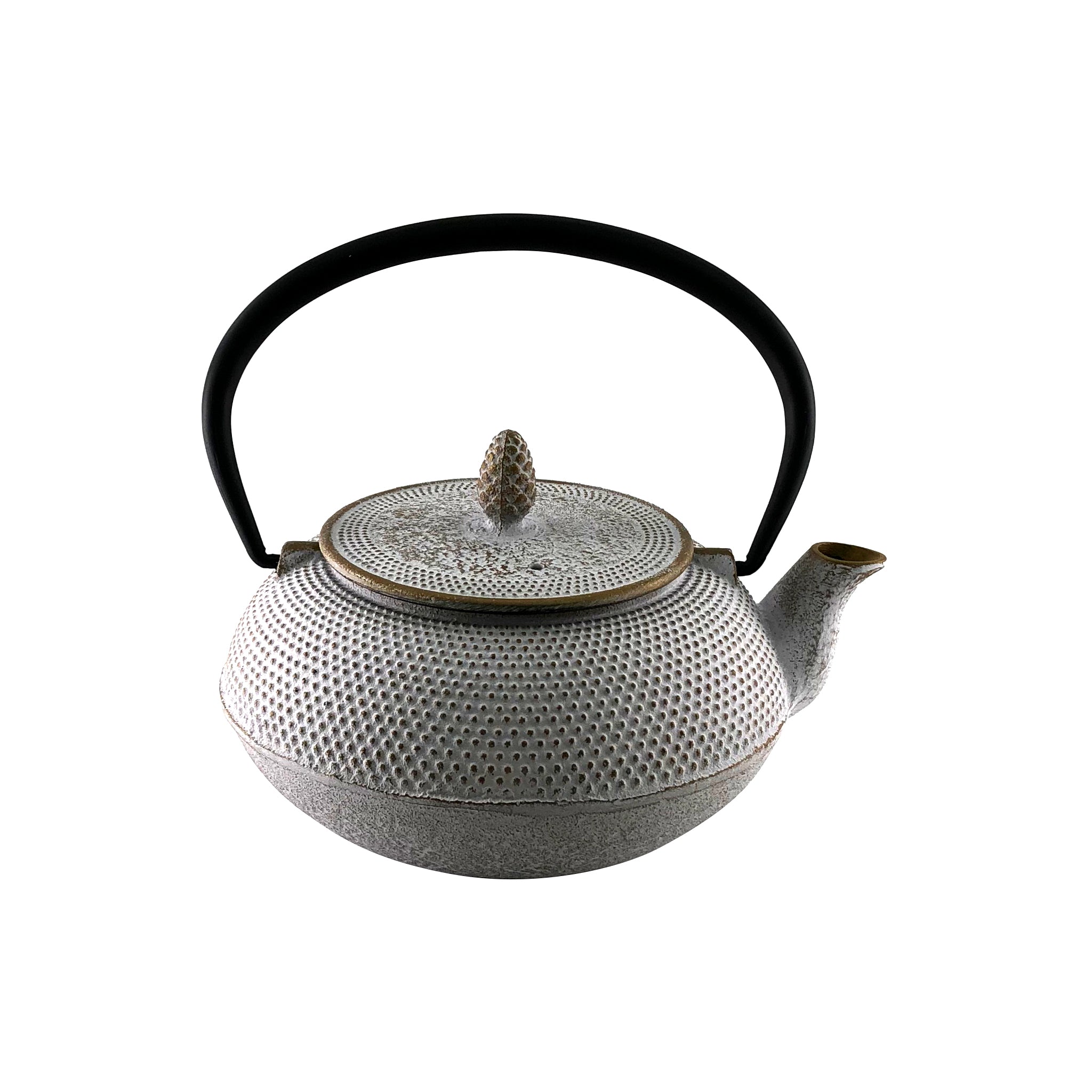 南部鉄器 急須 | あられ | 0.6L ホワイトゴールド | ロジアソシエイツ