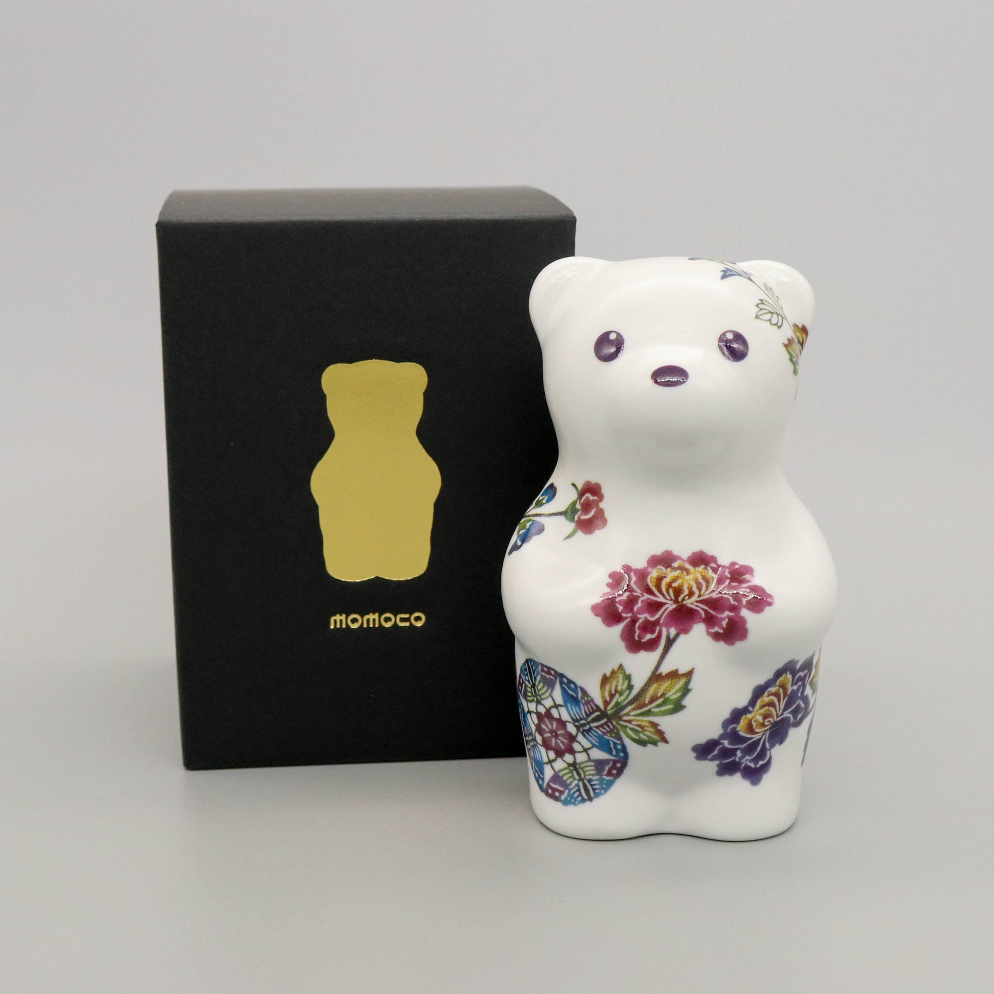 有田焼 置物 | momoco bear | 琉球びんがた | ぼたん