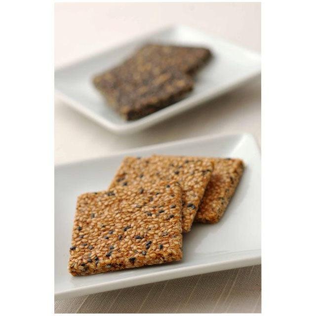 Manten Goma Sablé Ginger Sesame Cookies 6 pcs. (Pack of 3)