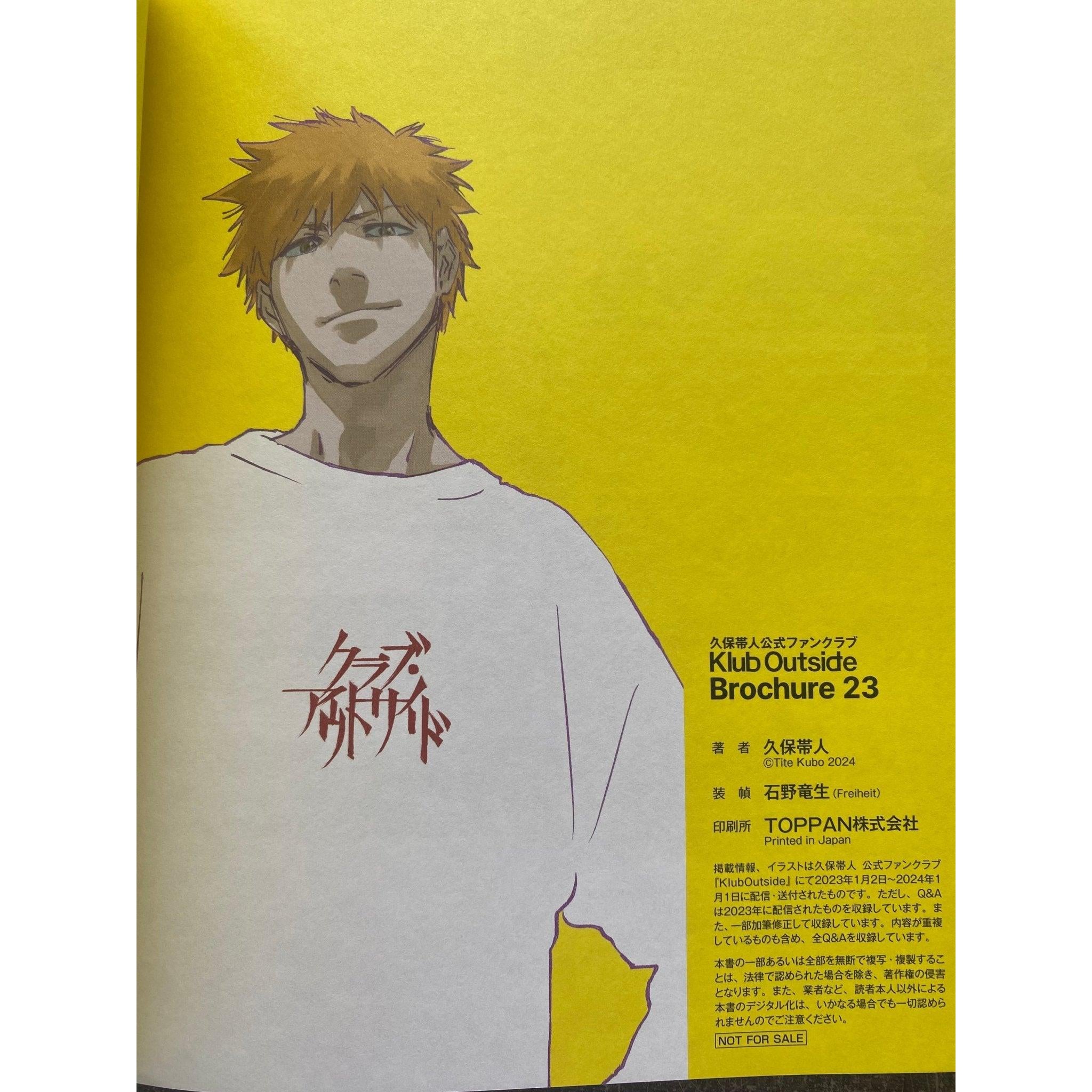 Klub Outside イラスト集 Brochure 22 Artbook Klub Outside Bleach