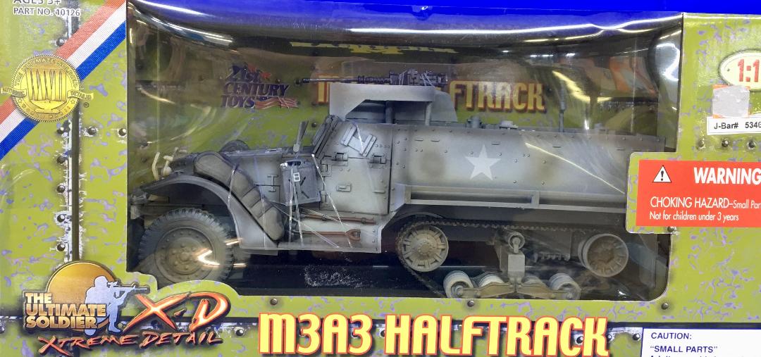 M3A3 Halftrack 1/18 Scale – J-BarHobbies