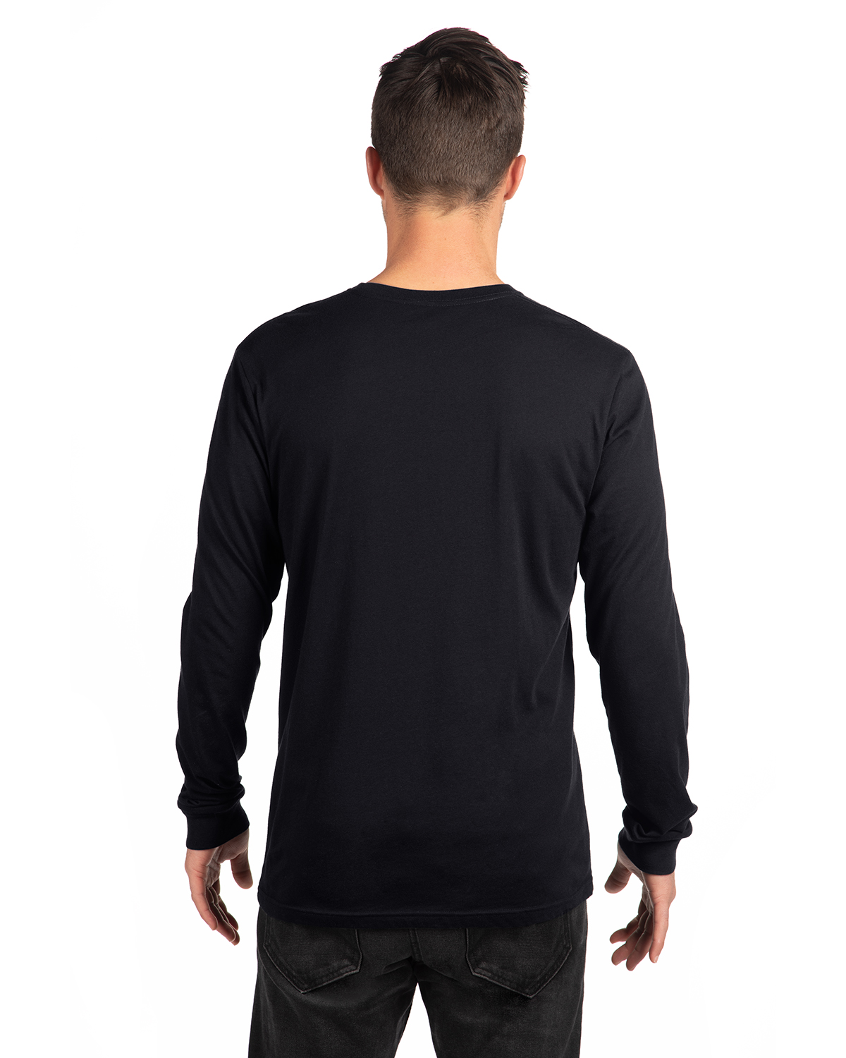 Next Level Unisex Cvc Long Sleeve T Shirt 6211 Nl Black | Jiffy