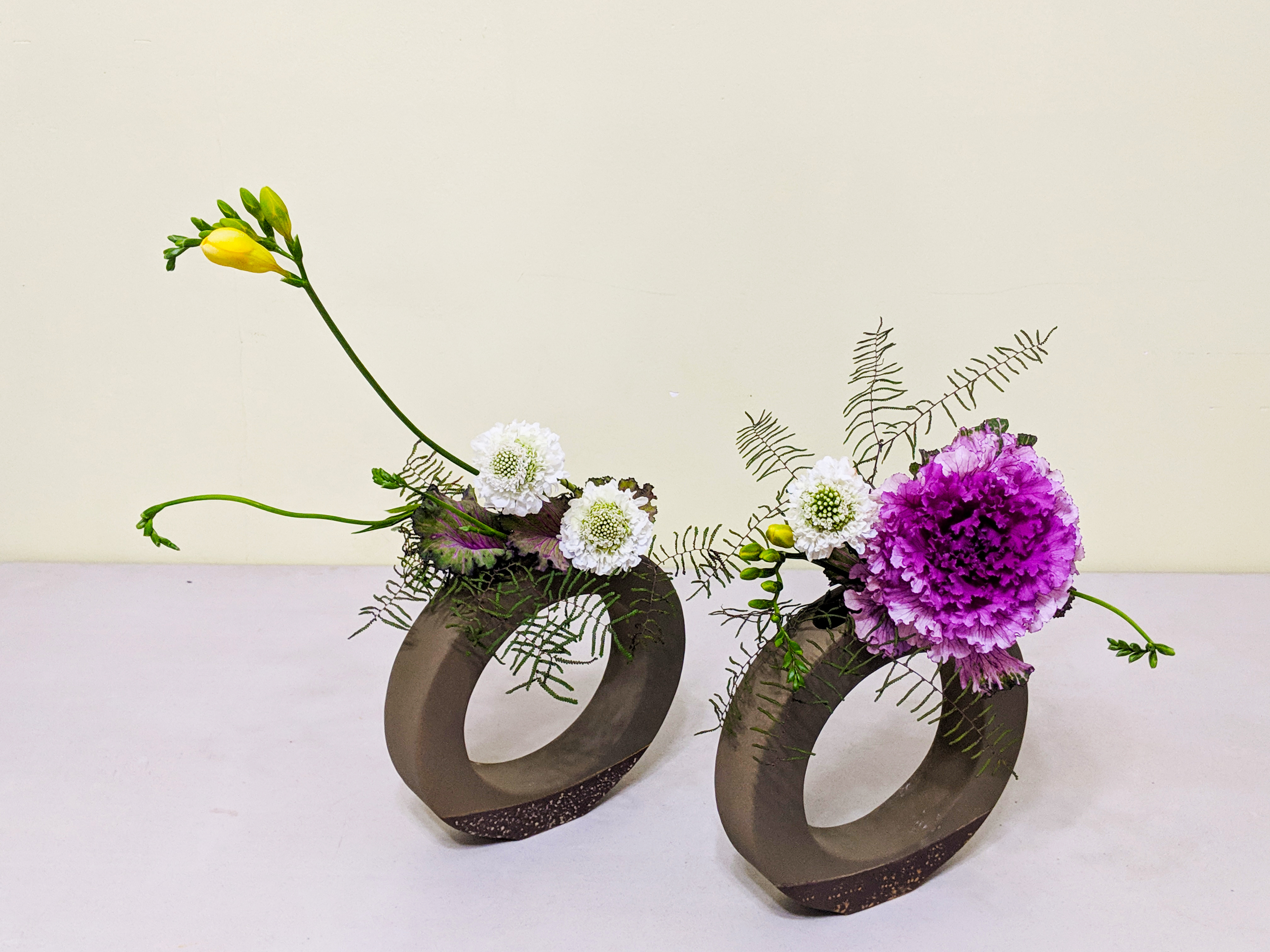 ガラス 花瓶 花器 生花 生け花 立花 自由花 池坊 草