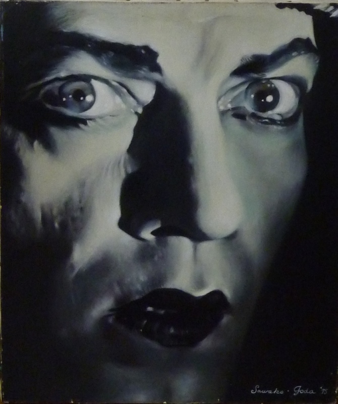 合田佐和子 鉛筆画 1995年 直筆サイン入り 合田佐和子 鉛筆画 1995年