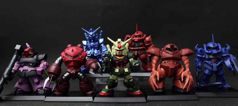 FW GUNDAM CONVERGE #MOVIE VISUAL SELECTION | 城西ドンガルドンW