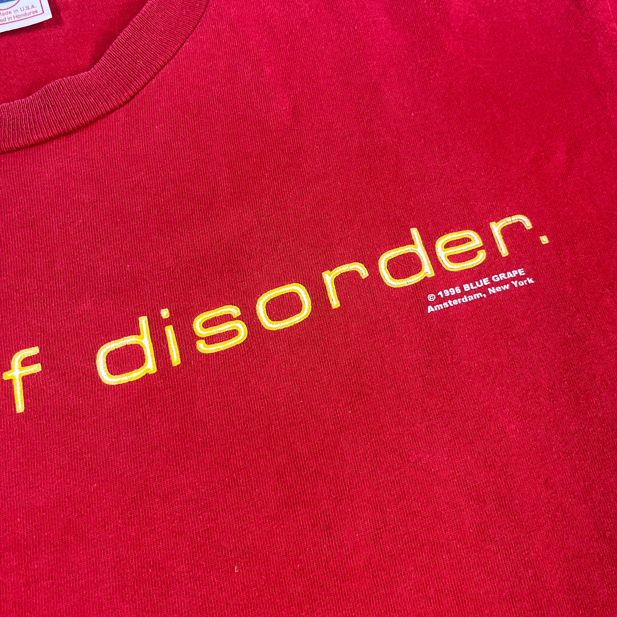 VISION OF DISORDER Tシャツ NYHC VISION OF DISORDER Tシャツ NYHC
