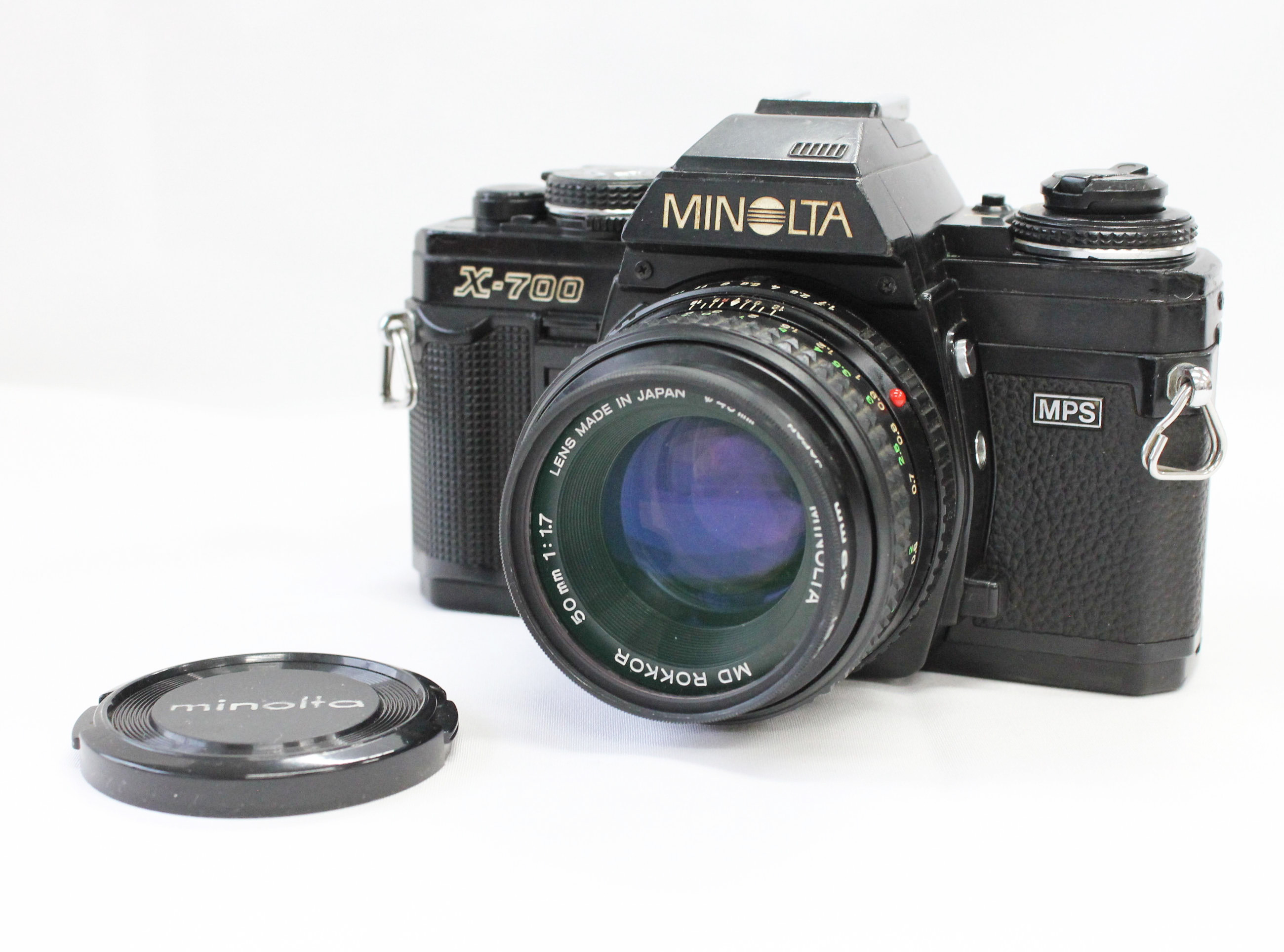 New X-700 ＋ MDロッコール50mmF1.7 Minolta New X-700 SLR Film Camera +