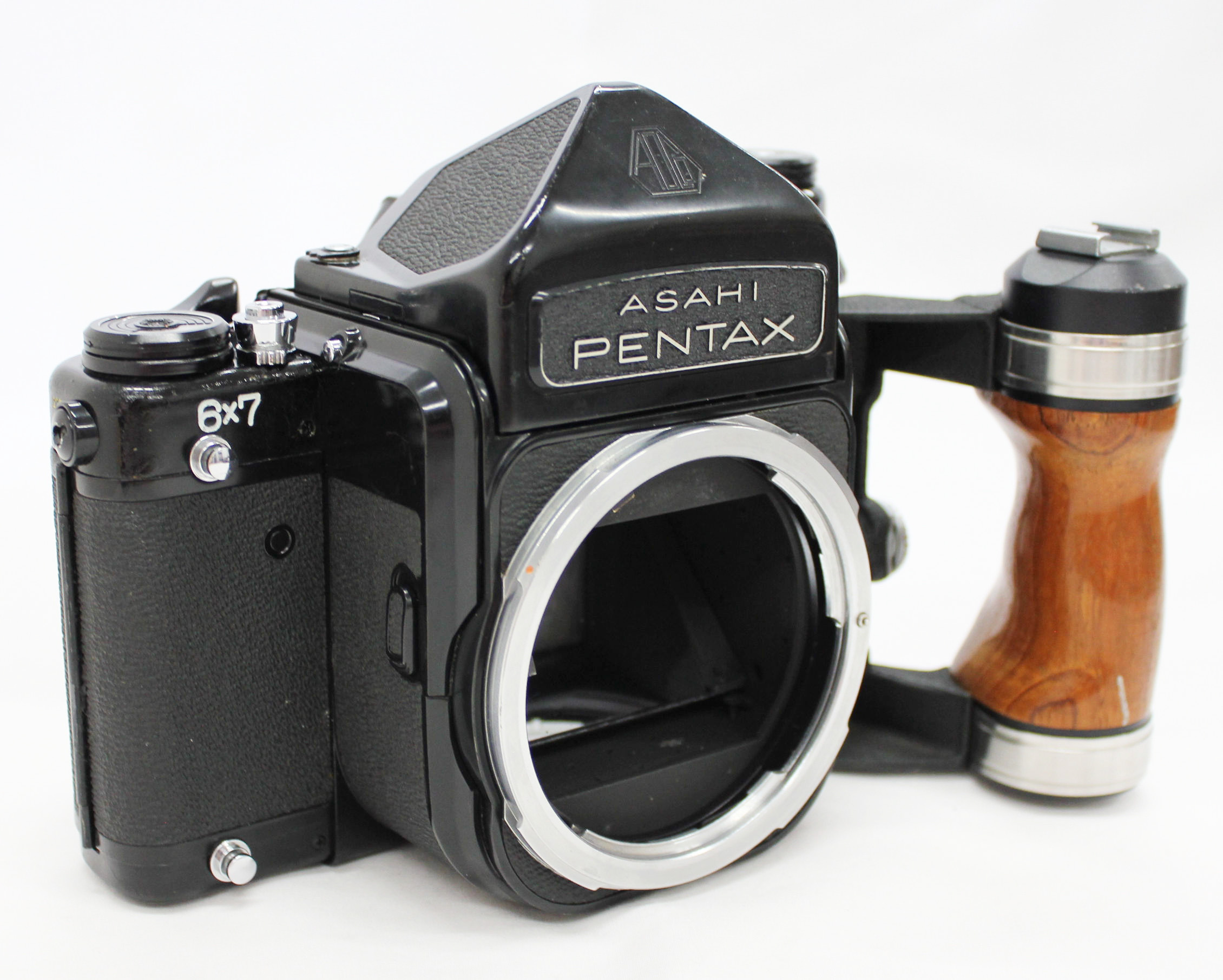 ASAHI PENTAX 6×7 67 TTL ミラーアップ グリップ付 ペンタックス