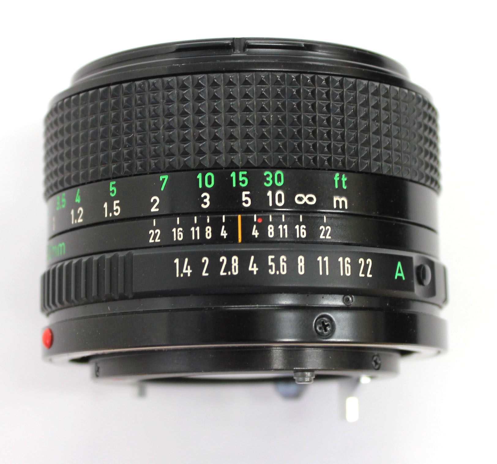 Canon AE-1 Program 35mm SLR Film Camera Black with New FD NFD 50mm