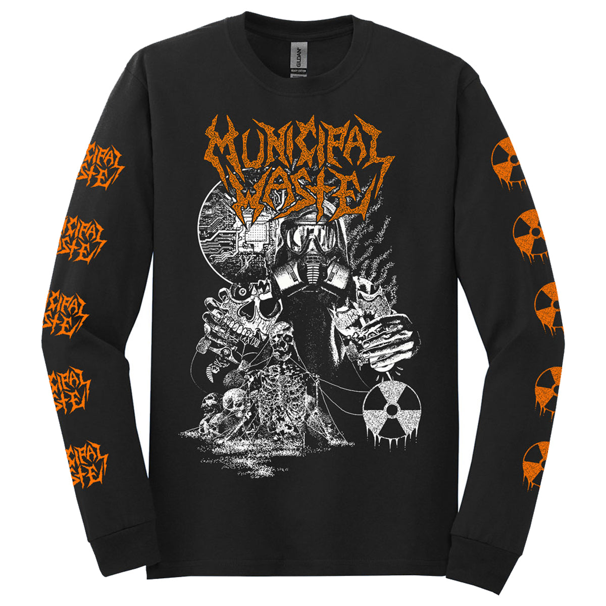 municipal waste 長袖&DVDクロスオーバー スラッシュ municipal waste