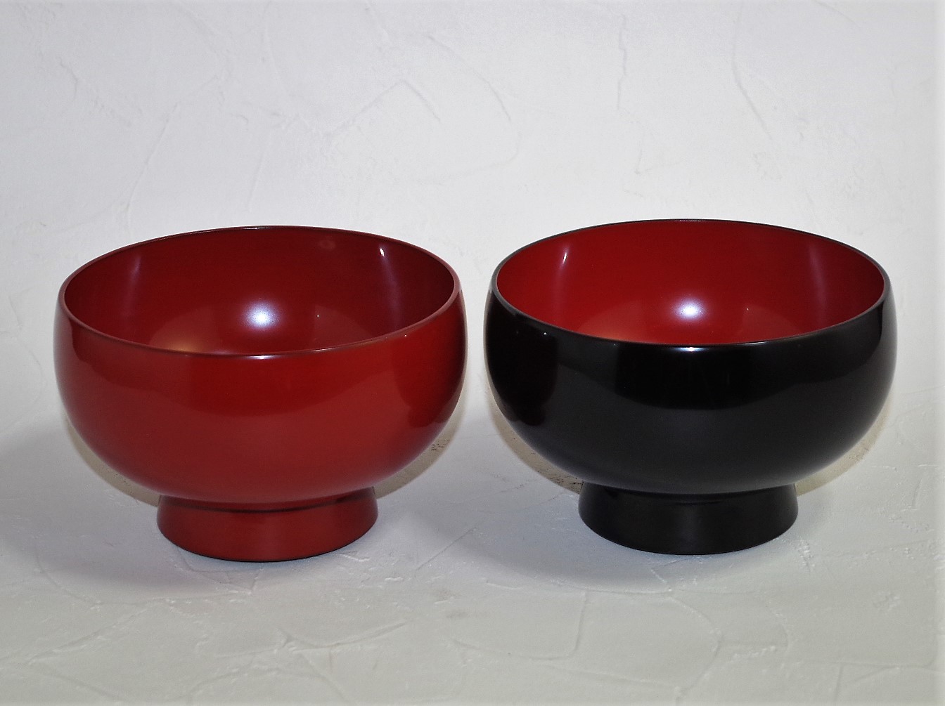 漆器 輪島塗 稻忠 盆 新品 赤 黒2枚セット 【公式通販】
