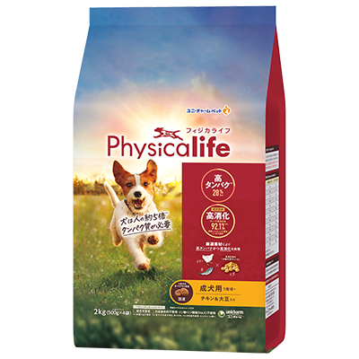 Physicalife For adult dogs chicken & soybean- unicharm