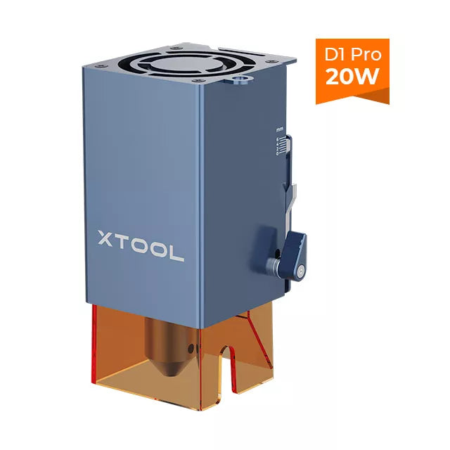 xTool D1 Pro 20W レーザーヘッド D1 Pro 5W/10W レーザー彫刻機専用