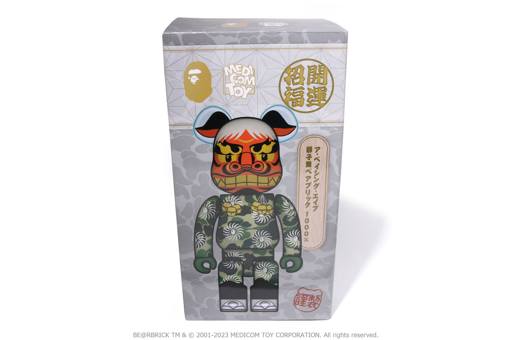 BE@RBRICK BAPE®︎2023 獅子舞1000% 限定品】2023年版 獅子舞 エイプ