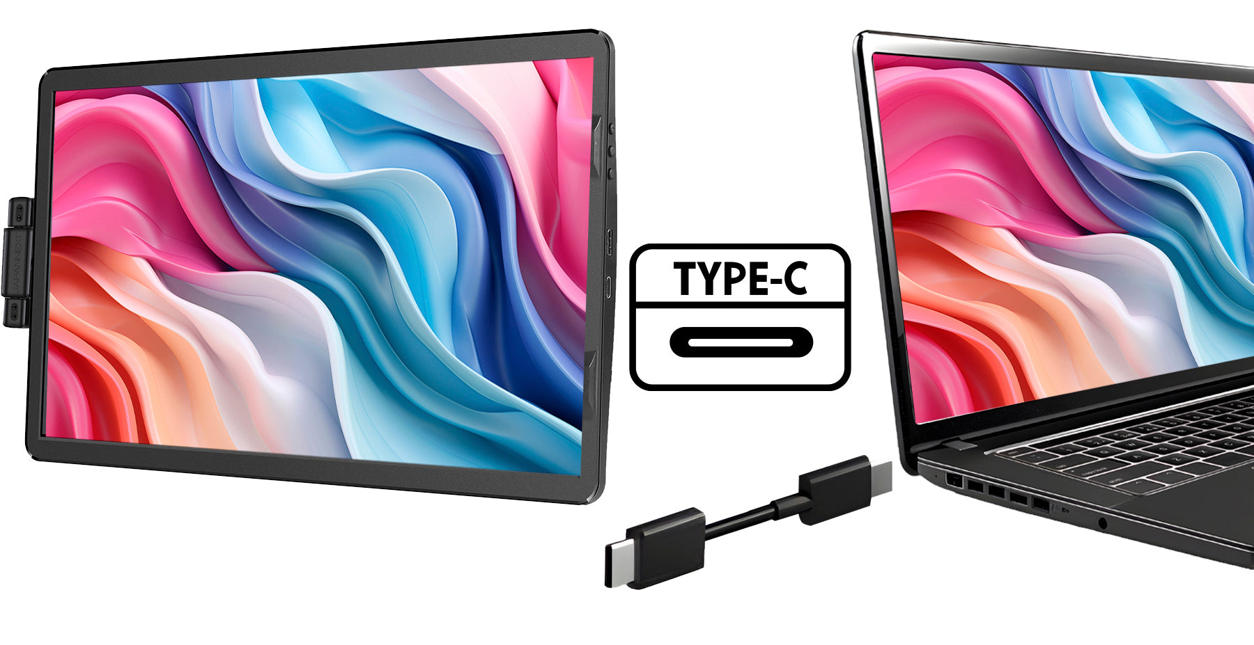 JAPANNEXT JN-MDO-IPS140FHD 14インチ 1920x1080解像度 ノートPC装着型