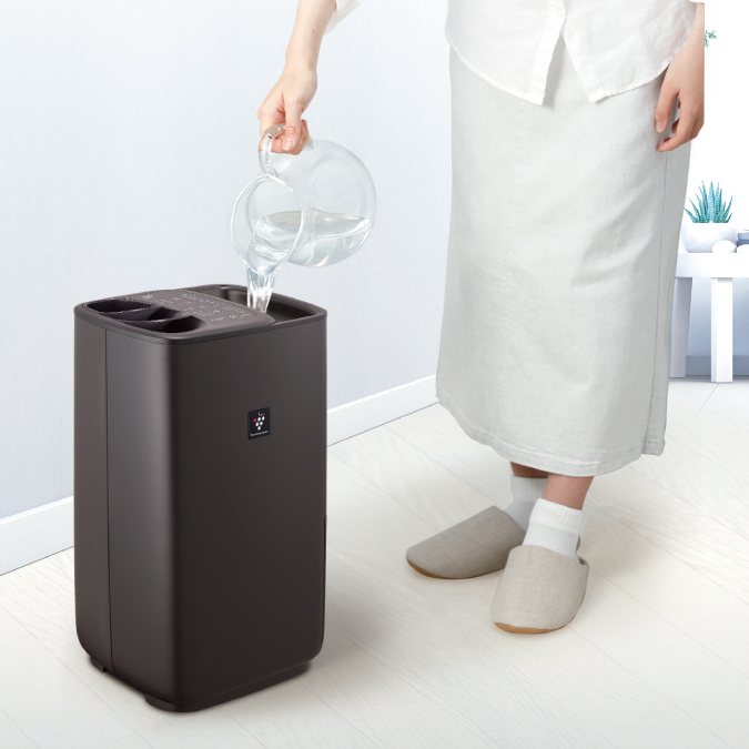 どっちも給水 | HV-S75 | プラズマクラスター加湿器：シャープ