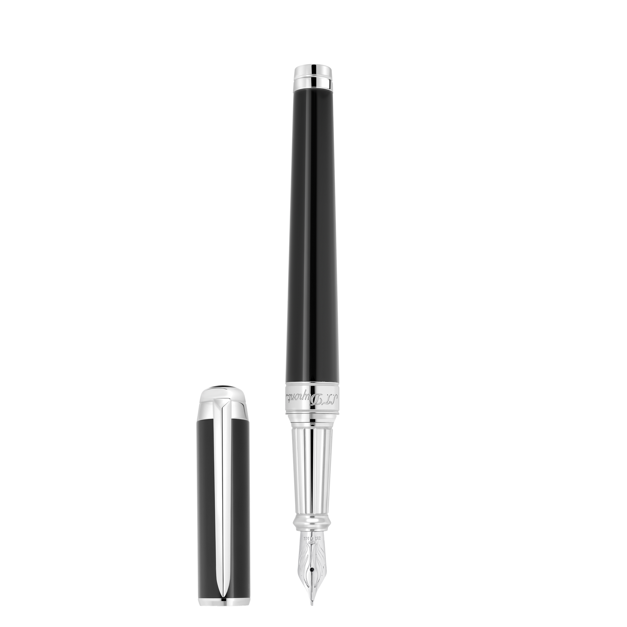 ラインD エタニティ XL 万年筆 ブラック＆パラディウム | S.T. Dupont
