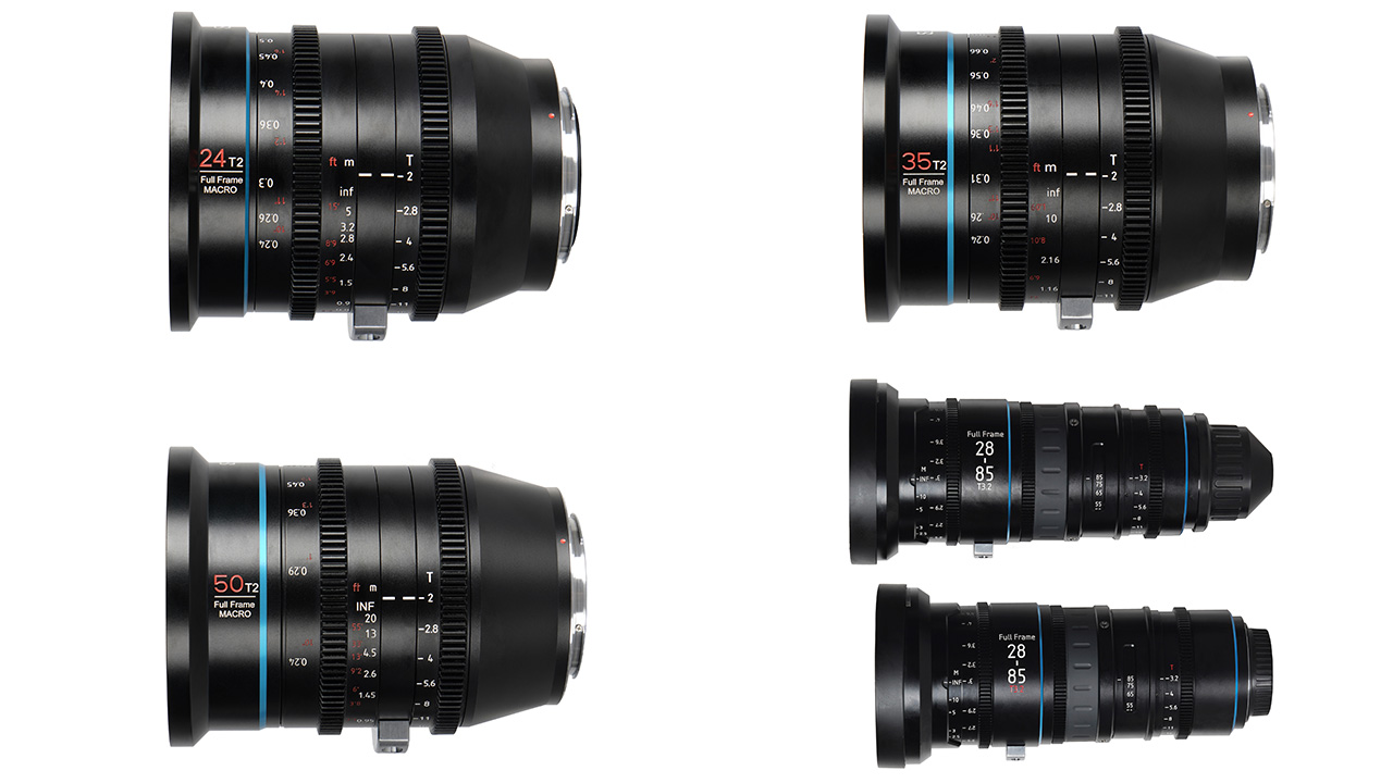 SIRUI、フルサイズ用シネマレンズの新ラインナップ「Jupiter」発売