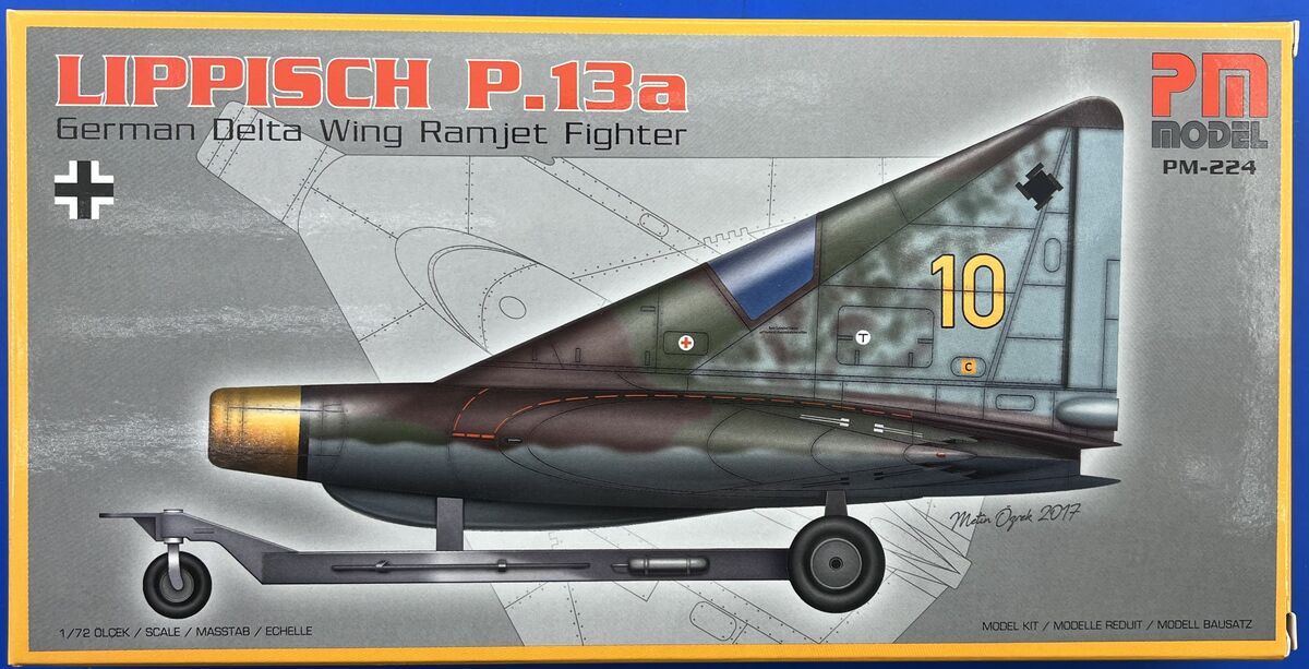 Messerschmitt Me609 & Lippisch P13a プラモ Lippisch P.13a PM Model 224