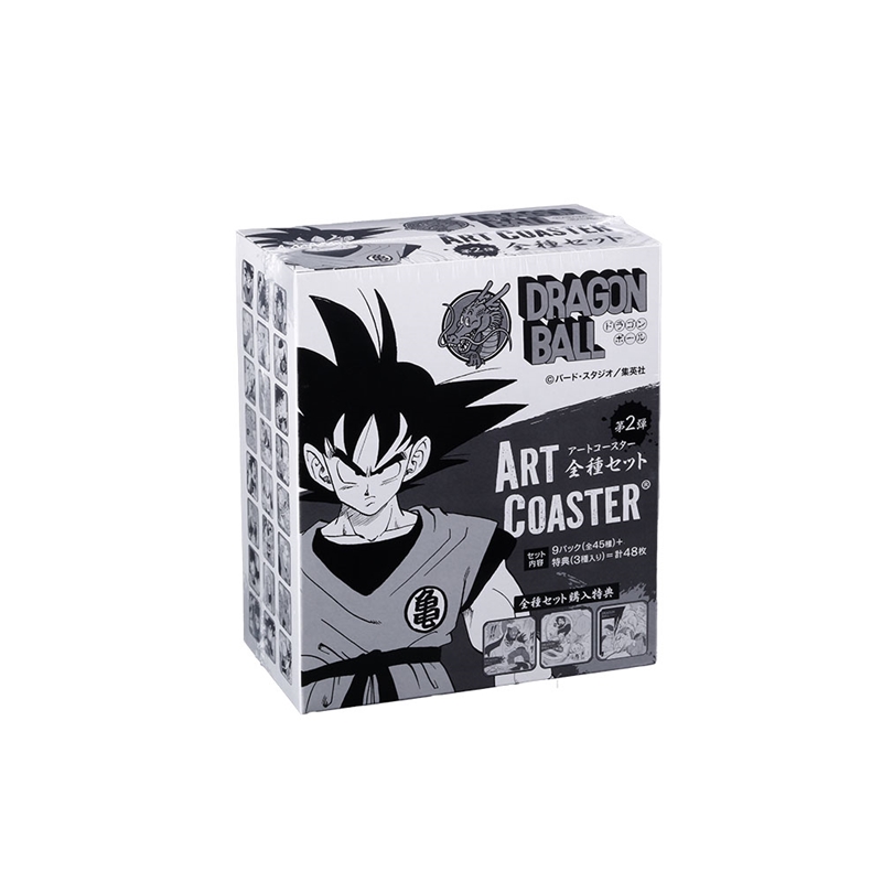 ドラゴンボール アートコースター 第2弾 BOX シュリンク付き JAS