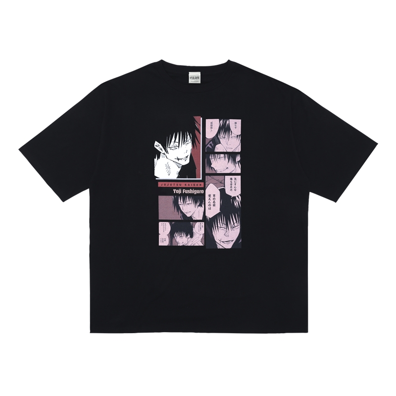 呪術廻戦』ビッグシルエットTシャツ “HEROES” 伏黒甚爾 BE4