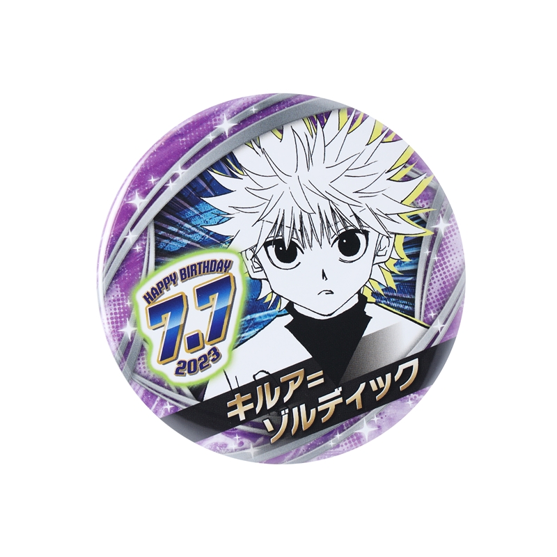 ハンターハンター キルア バースデー缶バッジ 142個 HUNTER×HUNTER