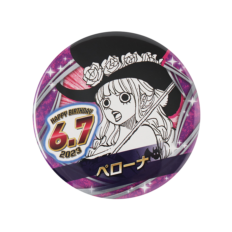 ONE PIECE ナツコミ限定くじ 缶バッジ 2個セットクロコダイルベポ