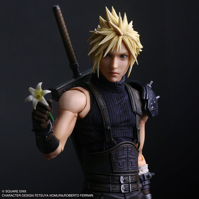 Final Fantasy VII Rebirth Play Arts True - Cloud Strife – JumpIchiban