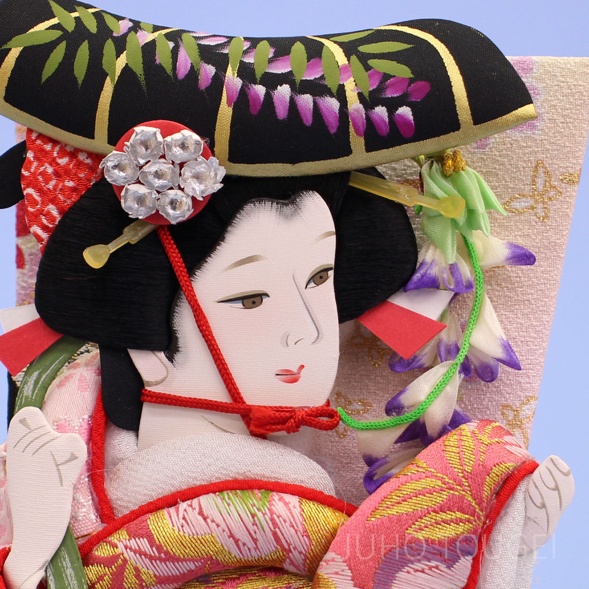 藤娘 羽子板 額縁 【公式通販】