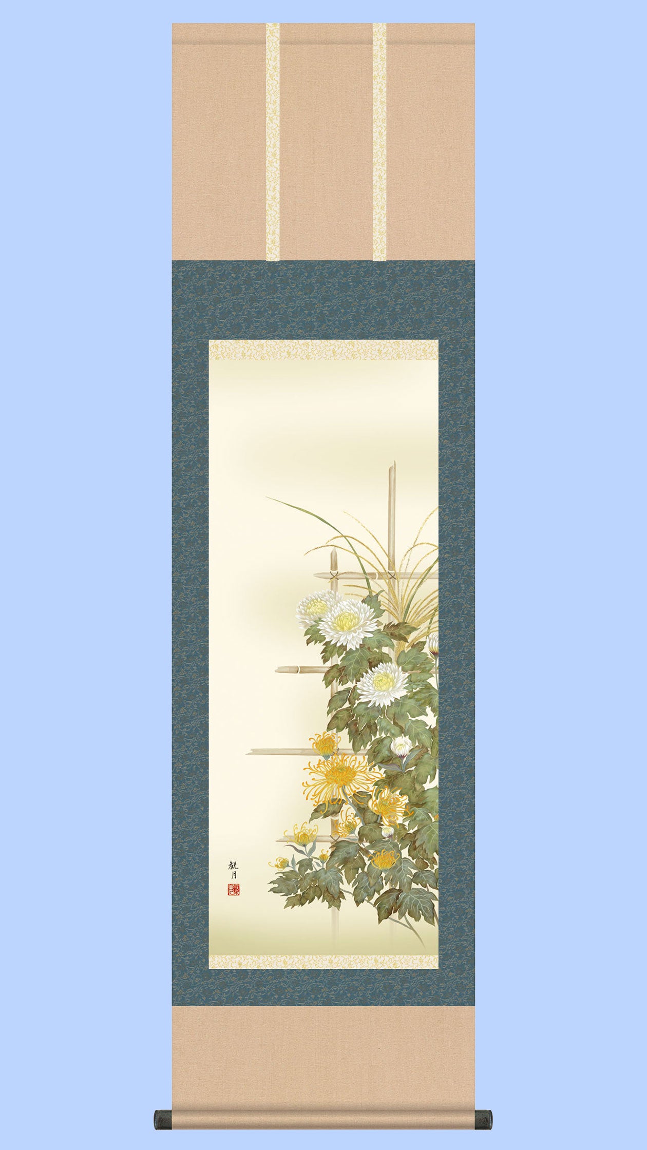 掛け軸 花鳥画 – 寿鳳人形の東芸