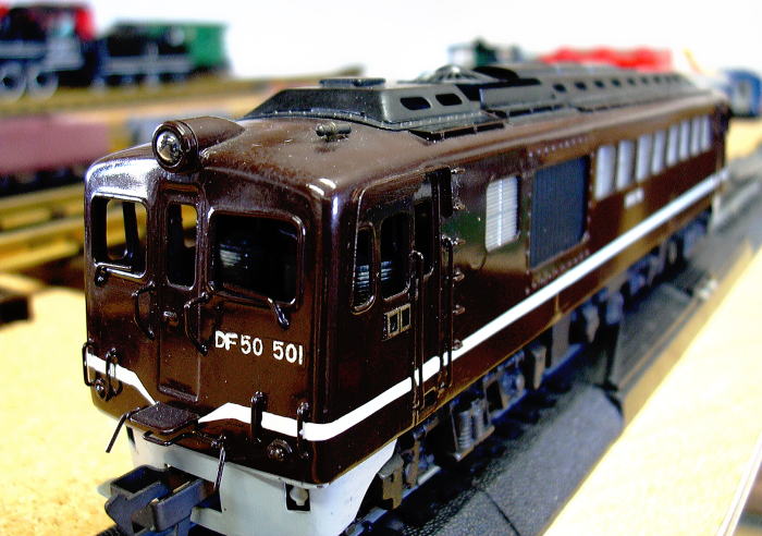天賞堂】国鉄 DF50形ディーゼル機関車 天賞堂 Tenshodo 鉄道模型 HO