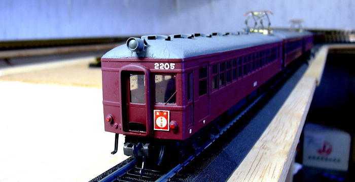 HOゲージ 参宮急行電鉄2200系 4両 HOゲージ 参宮急行電鉄2200系