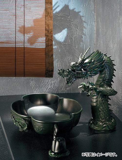 700-751｜カクダイ洗面用蛇口 祥竜[台][単水栓]