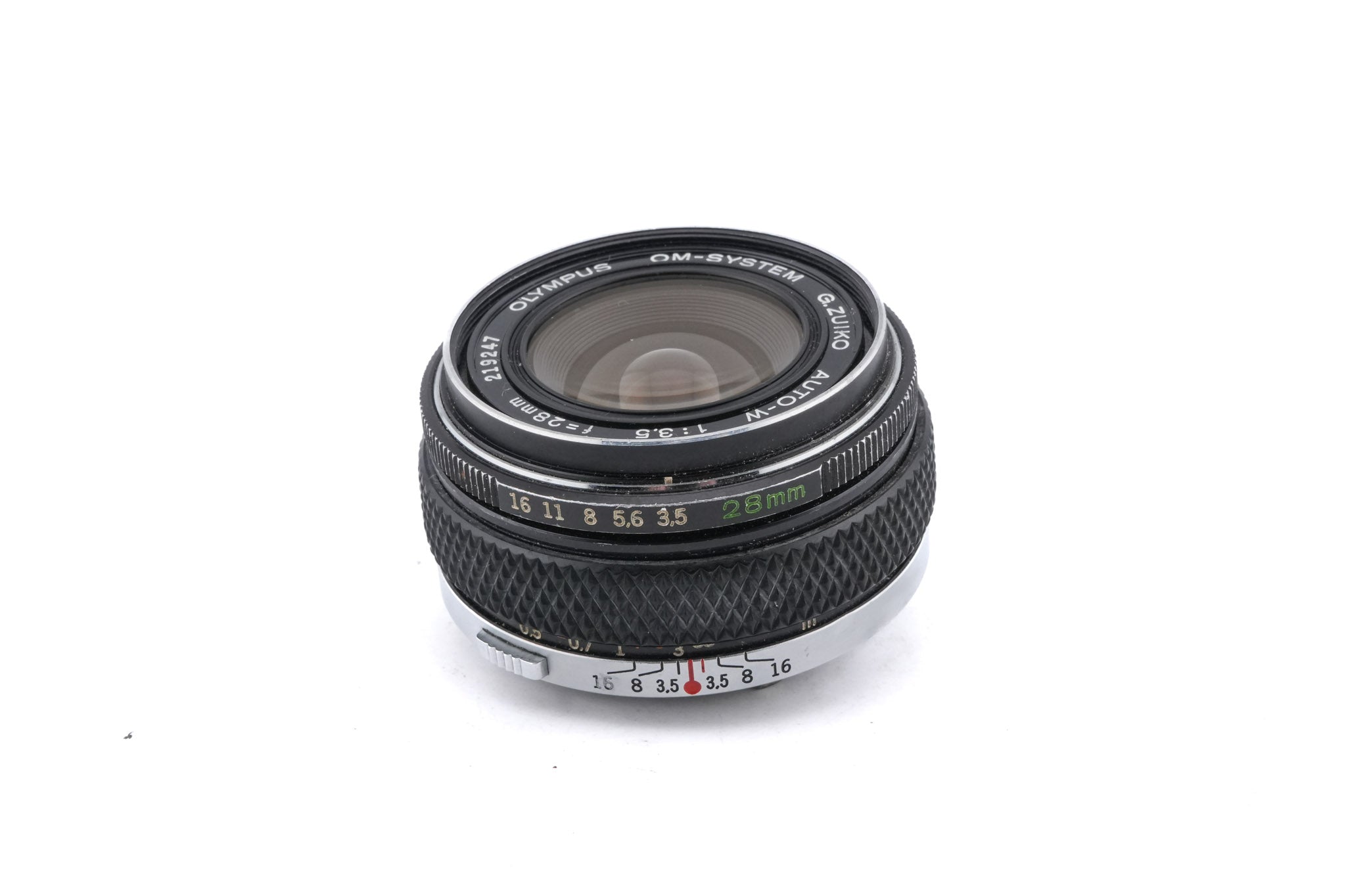 Olympus 28mm f3.5 G.Zuiko Auto-W - Lens – Kamerastore